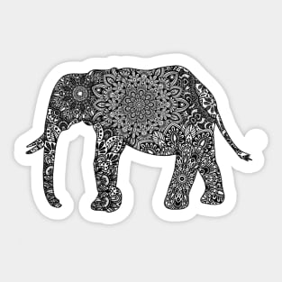 Mandala elephant Sticker